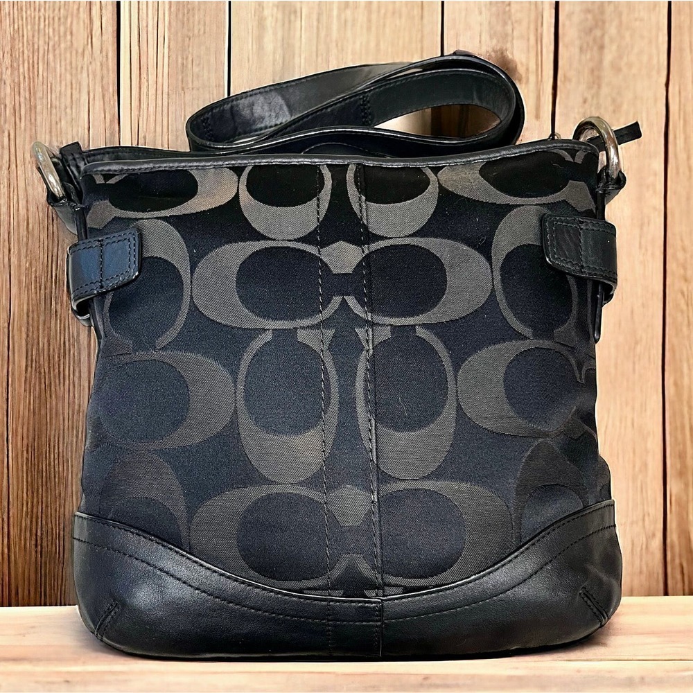 Coach F19730 Signature Chain Crossbody Bag - Picture 2 of 9